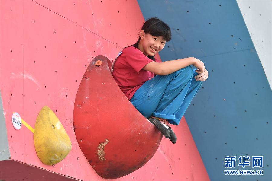 （体育）（4）攀岩——第十三届全运会群众比赛攀岩项目广东资格赛举行