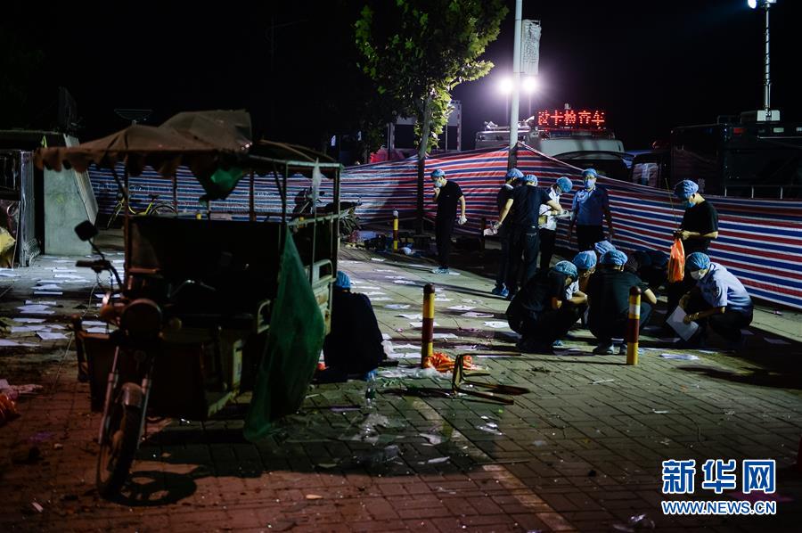 (新華視點·圖片版)（1）江蘇豐縣爆炸事件死亡人數已升至8人 