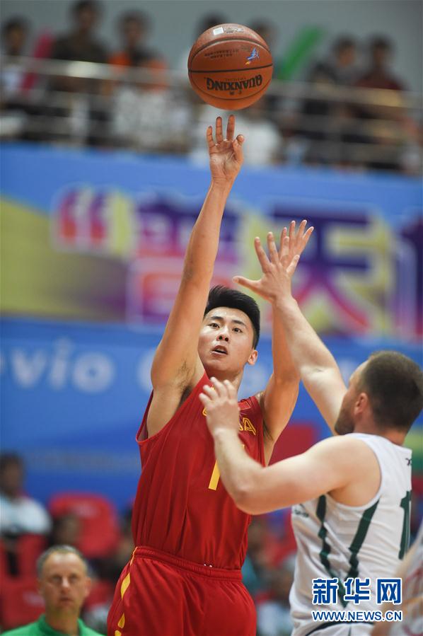 （体育）（1）篮球——国际男篮争霸赛：中国队胜立陶宛队