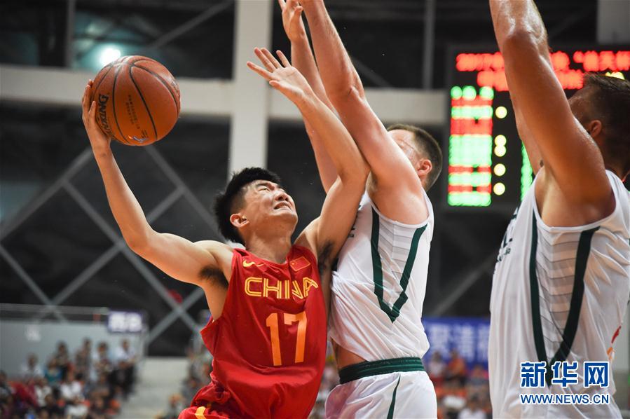 （体育）（6）篮球——国际男篮争霸赛：中国队胜立陶宛队