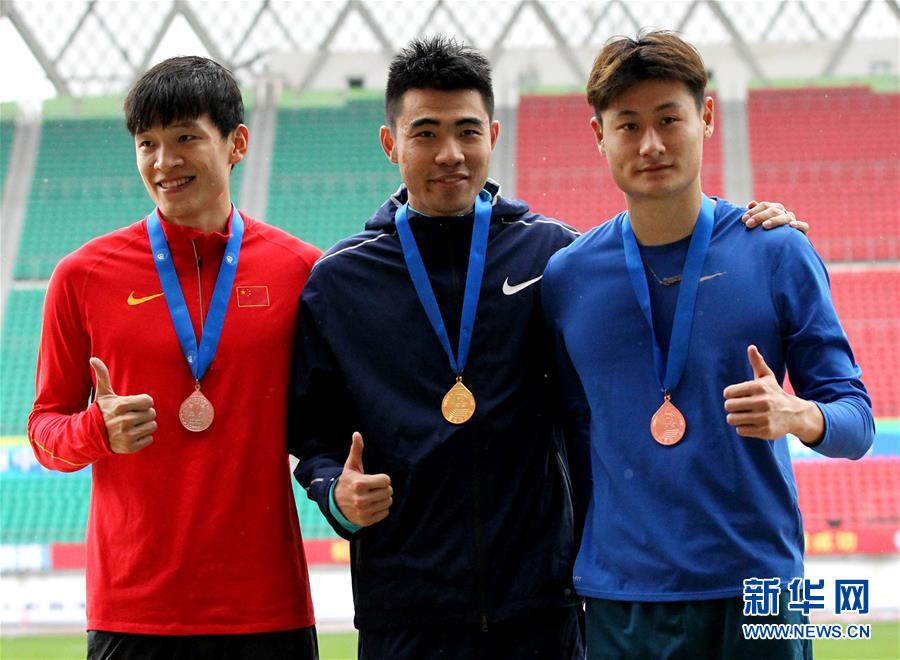 （体育）（3）田径——全国冠军赛：谢文骏获男子110米栏冠军