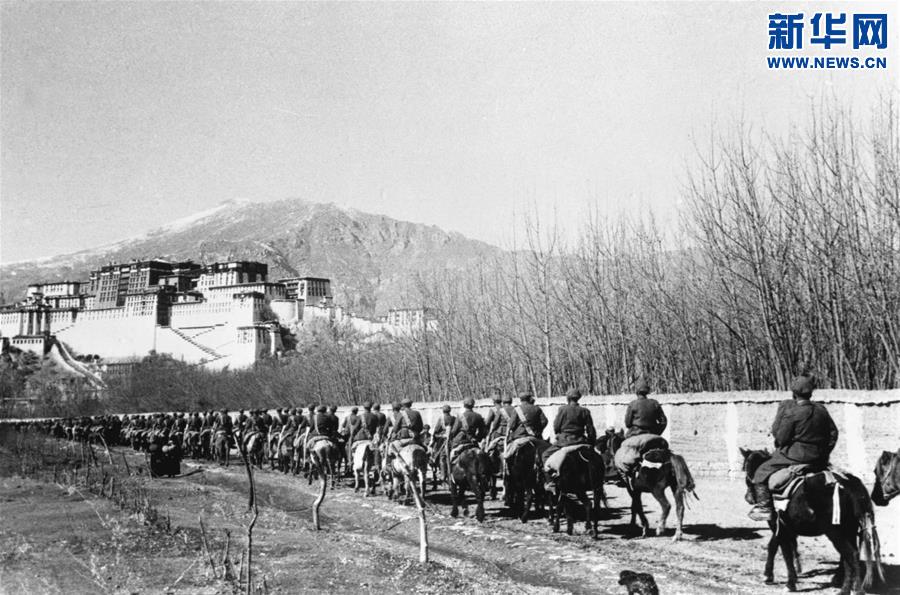 （建军90周年·90个第一·图文互动）第一支进入西藏的部队：第18军