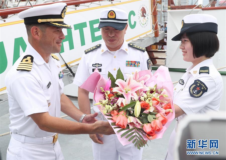 （XHDW）（3）墨西哥海军风帆训练舰访问上海