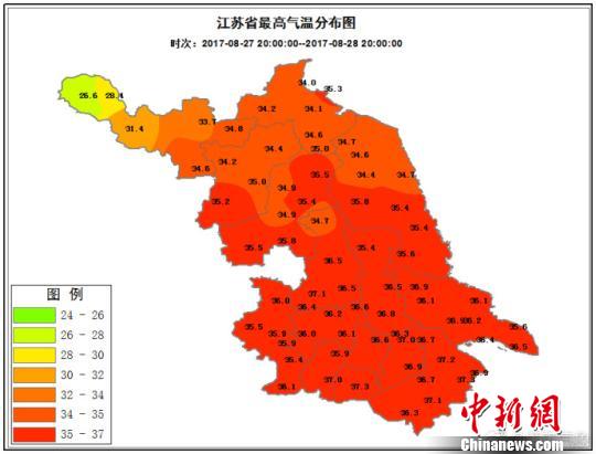 江南酷热后迎来北方冷空气气温骤降近10℃