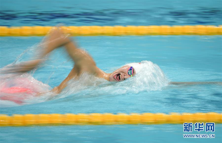 游泳--男子800米自由泳:孙杨夺冠