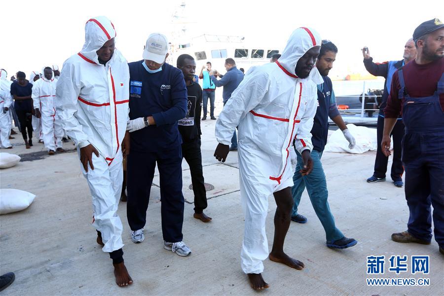（国际）（2）利比亚西部海域31名偷渡者溺亡