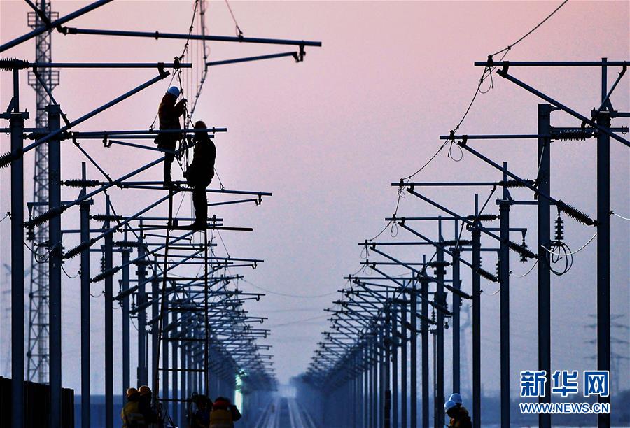 （經濟）（4）濟青高鐵電氣化施工進入關鍵階段