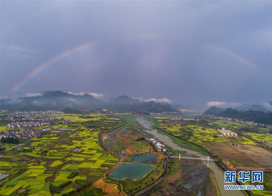 （春季美丽生态）（3）山乡春雨后