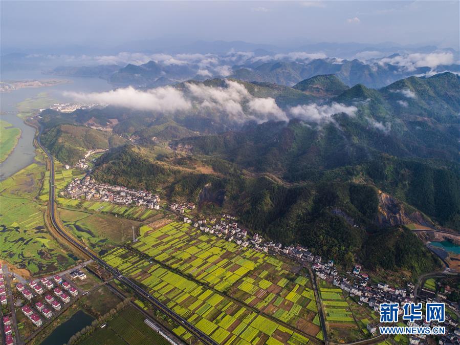 （春季美丽生态）（4）山乡春雨后