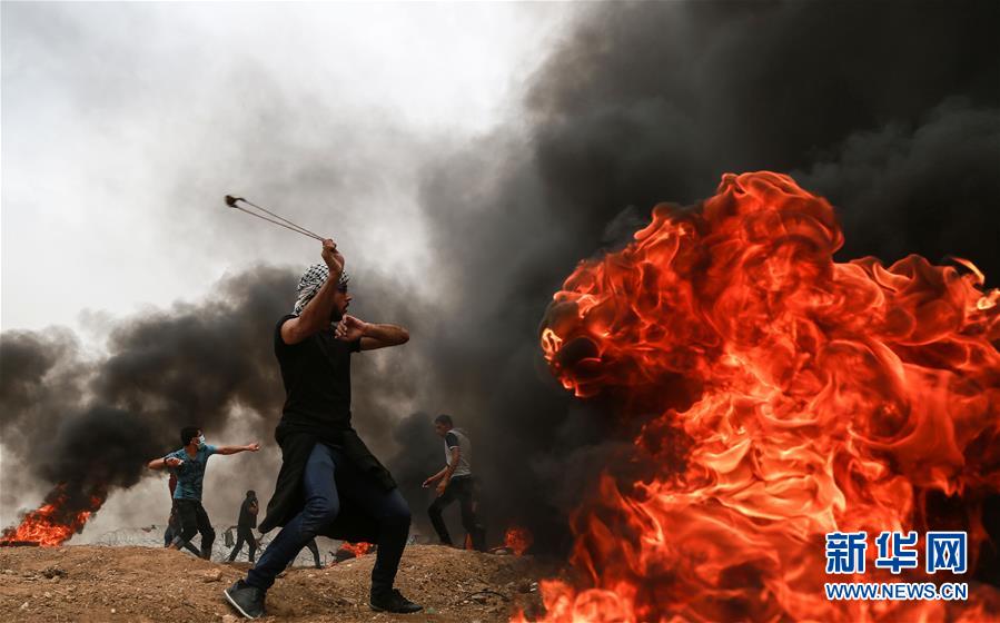 （国际）（2）巴以冲突致千余名巴勒斯坦人受伤