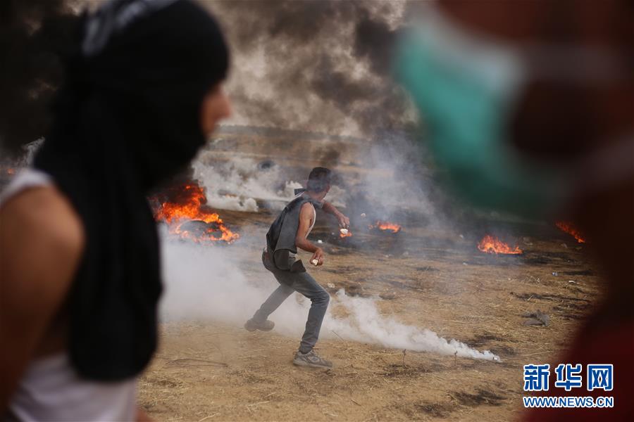 （国际）（6）巴以冲突致千余名巴勒斯坦人受伤