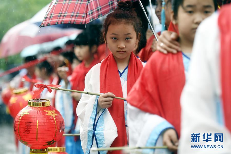 （文化）（2）杭州舉辦“送春迎夏”古禮儀式