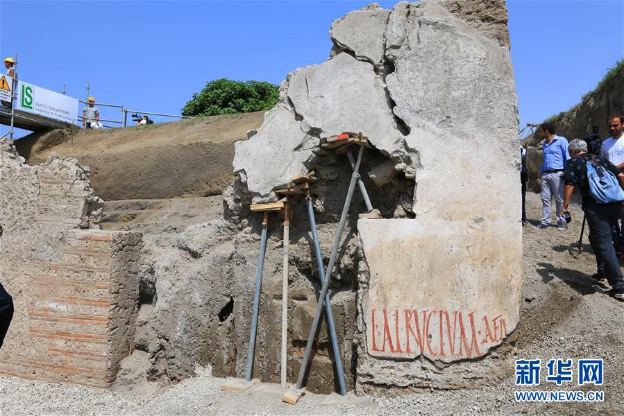 （国际·图文互动）（4）意大利庞贝古城新挖掘区探秘