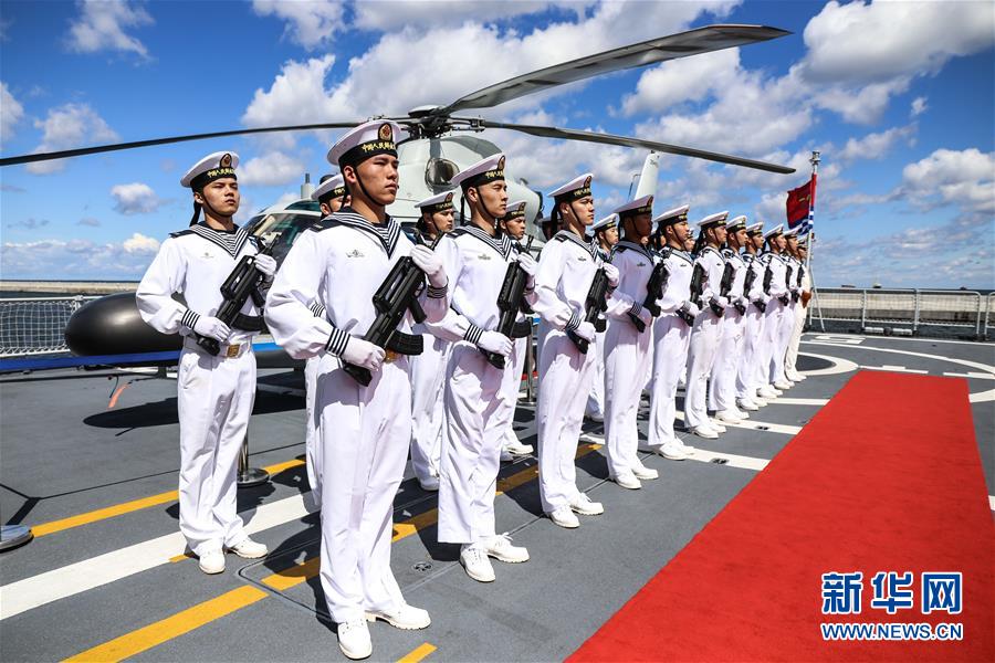（国际）（3）中国海军第二十九批护航编队滨州舰参加波兰海军成立100周年庆典 