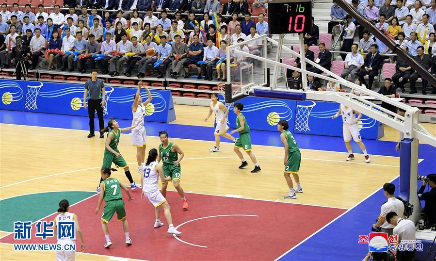 北南统一篮球赛在平壤举行