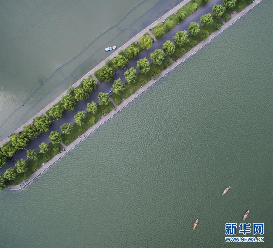 （美丽中国）（2）俯瞰夏日西湖