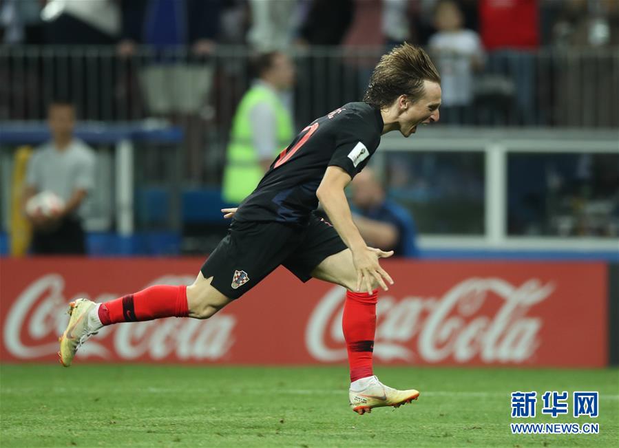 （世界杯）（1）足球——克羅地亞隊淘汰英格蘭隊 首進決賽
