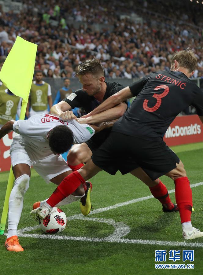 （世界杯）（32）足球——克罗地亚队淘汰英格兰队 首进决赛