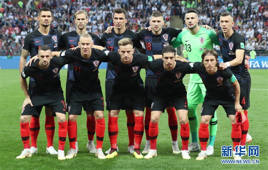 （世界杯）（2）足球——半决赛：英格兰队对阵克罗地亚队