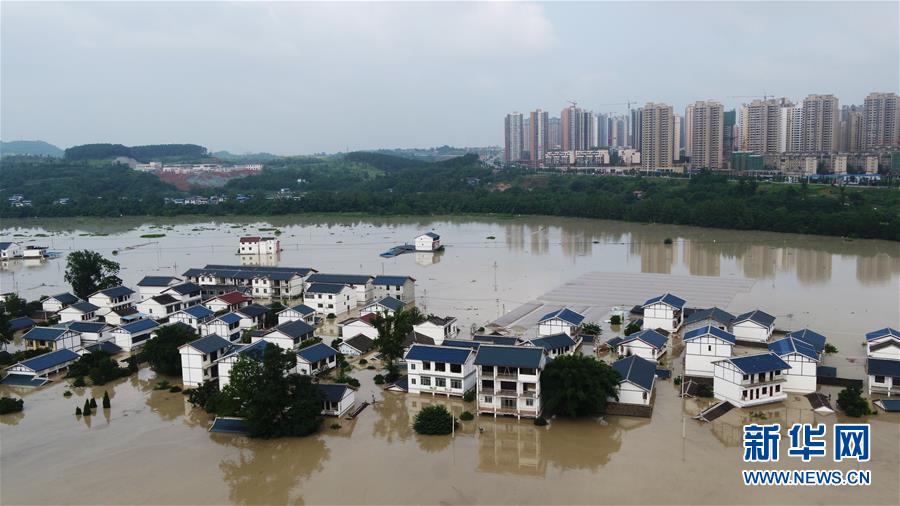 （圖文互動）（2）重慶長江、嘉陵江、涪江洪水過境 已轉移群眾5.2萬人