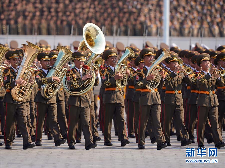 （国际）（13）朝鲜举行阅兵集会庆祝建国70周年