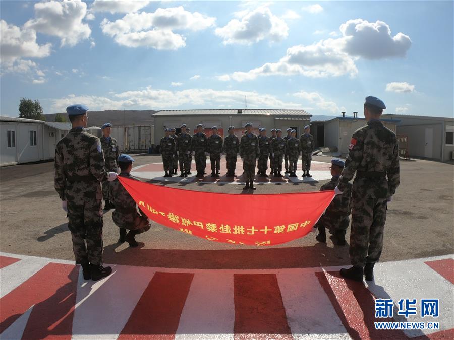 （国际·图文互动）通讯：去国万里 不忘旗帜——中国赴黎维和医疗分队开展特别教育活动