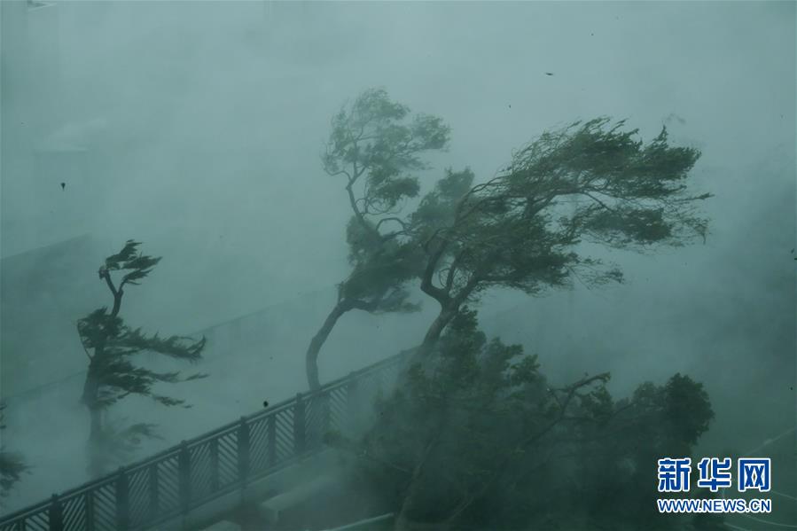 （关注“山竹”）（2）香港发出最高级别热带气旋警告信号