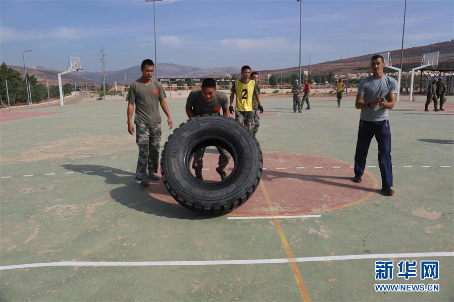 （國際）（1）中國官兵在聯黎部隊軍事障礙挑戰賽中獲佳績