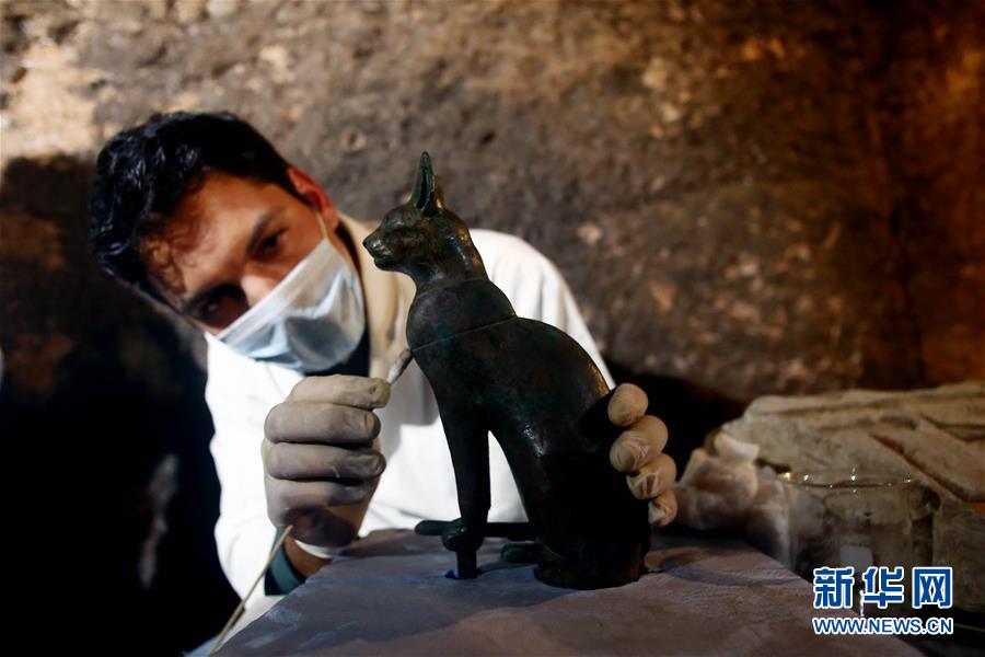 （國際）（3）埃及塞加拉古墓群新發現7座法老墓葬