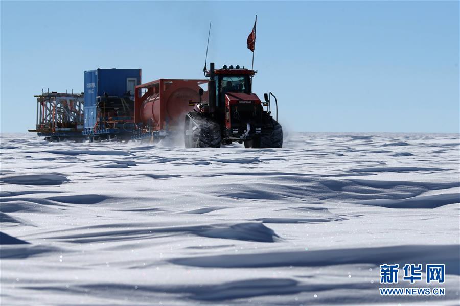 （“雪龍”探南極·圖文互動）（2）中國南極科考隊昆侖隊成功抵達冰穹A地區