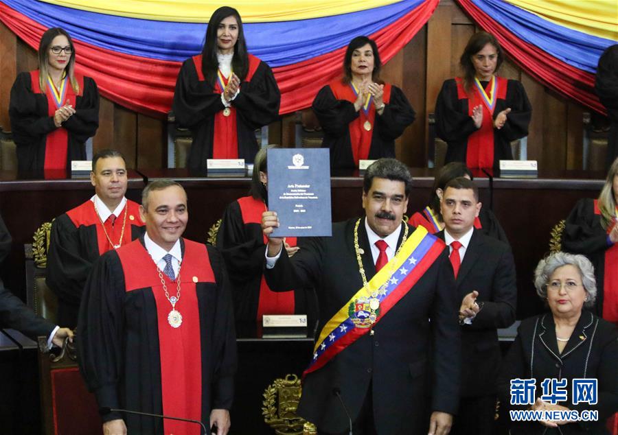 （国际）（1）马杜罗宣誓连任委内瑞拉总统