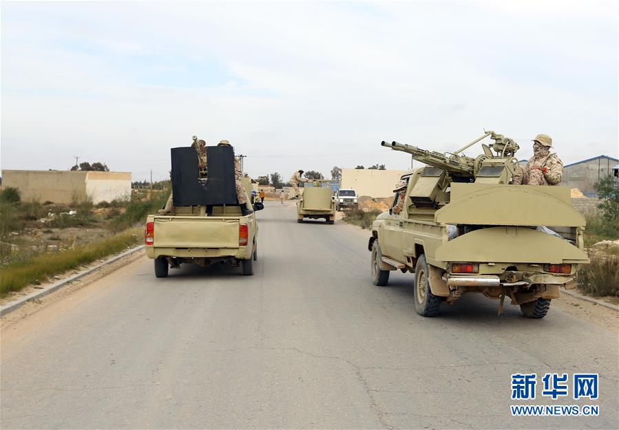（国际）（5）利比亚安全人员在武装冲突后加强巡逻