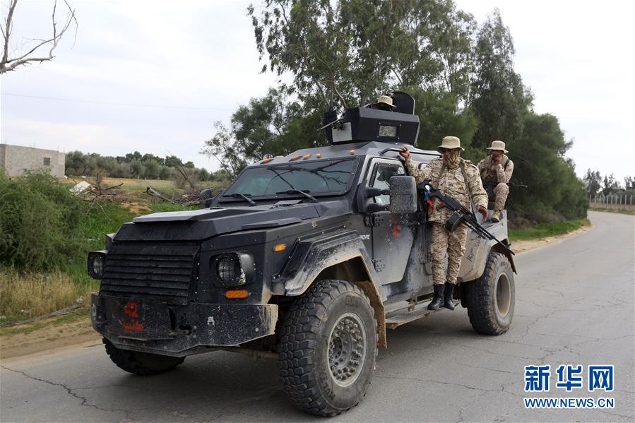 （国际）（6）利比亚安全人员在武装冲突后加强巡逻