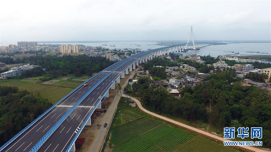 （社會）（4）海南海文大橋建成通車
