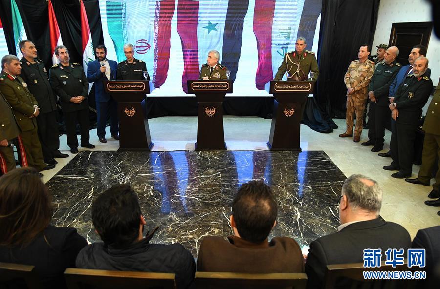（國際）（3）敘利亞、伊朗、伊拉克三國軍方官員舉行會晤