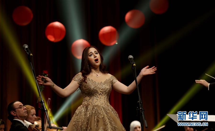 （国际）（2）约旦女高音歌唱家唱响《丝路梦想》