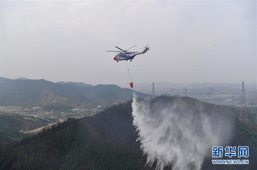 （新華網）江西景德鎮森林火災已撲滅 330余人參與撲救