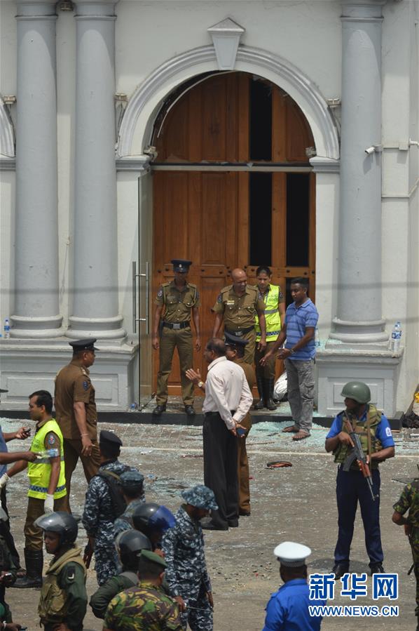 （國際）（2）斯裏蘭卡首都多處發生爆炸 傷亡嚴重