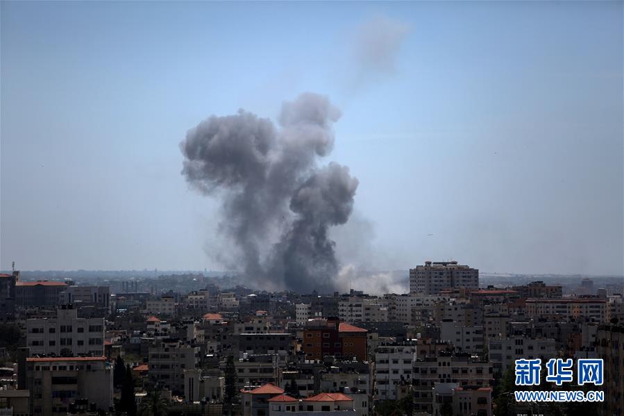 （国际）（1）以色列轰炸加沙地带军事目标致1名巴勒斯坦人死亡