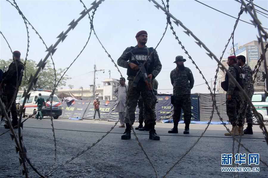 （国际）（3）巴基斯坦拉合尔发生自杀式爆炸袭击致8死25伤