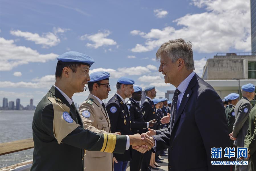 （國際·圖文互動）（2）聯合國授予兩名中國軍人和平勳章