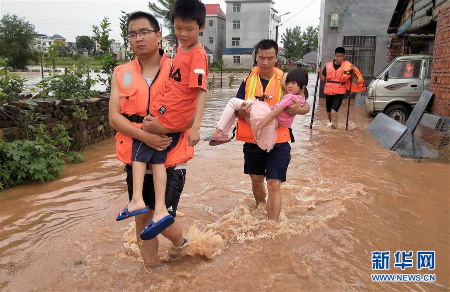 （社會）（3）暴雨致吉安27萬余人受災 江西啟動省級救災三級應急響應