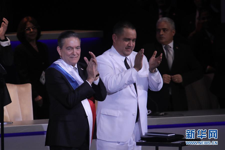 （国际）（1）巴拿马新总统宣誓就职