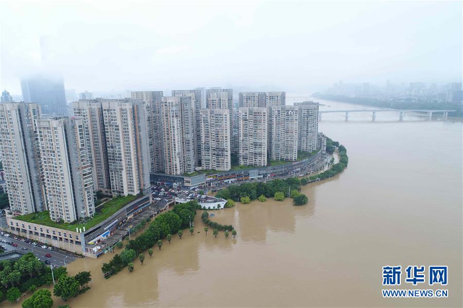 （环境）（2）广西柳州：柳江再迎洪水