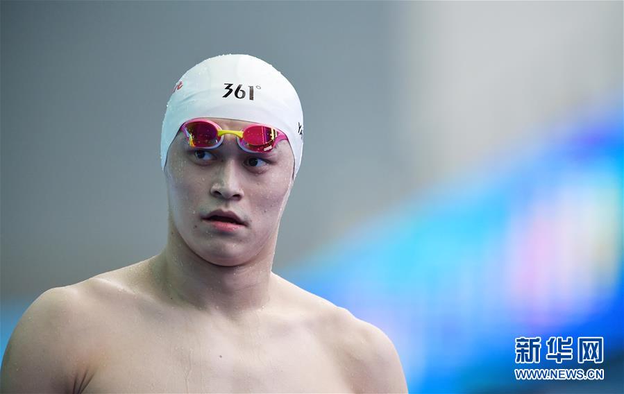 （游泳世錦賽）（2）游泳——孫楊晉級男子800米自由泳決賽