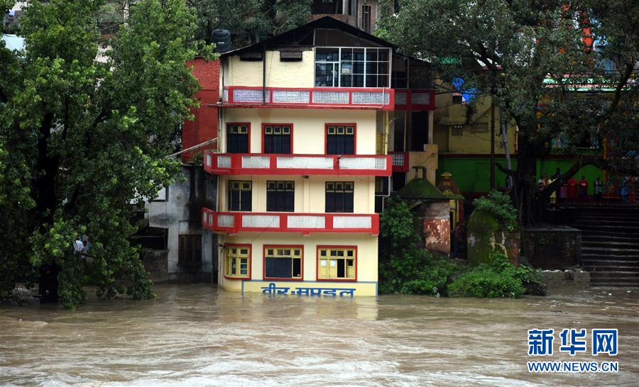 （国际）（2）印度喜马偕尔邦暴雨造成至少18人死亡
