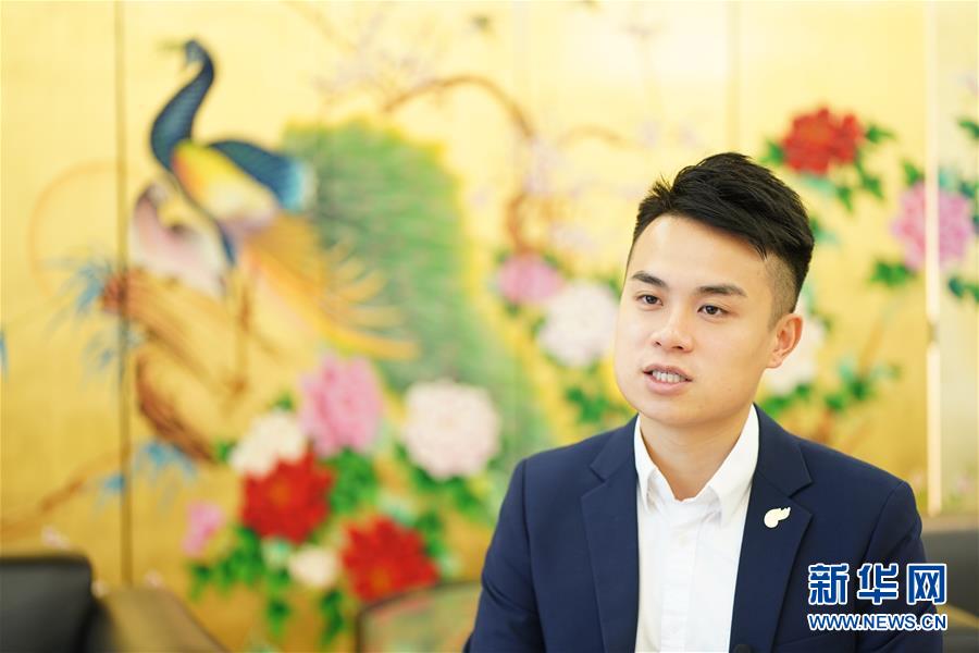 （港澳台·图文互动）（1）香港青年民建联主席施永泰：香港年轻人和内地年轻人是家人、朋友