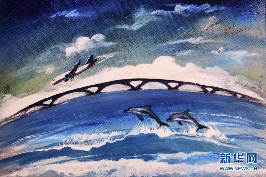 （国际·图文互动）（5）每一次路过，都想为它作画——记情系中马友谊大桥的马尔代夫画家阿米尔