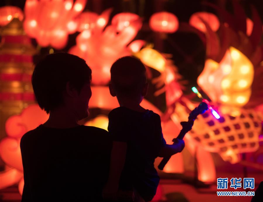 （社會）（4）香港舉行中秋彩燈會