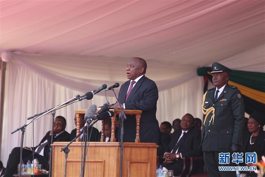 （国际）（3）津巴布韦为前总统穆加贝举行国葬